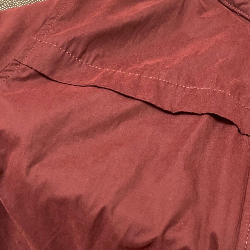 Ava & Viv Hooded Trench Coat in Deep Wine - Picture 12 of 14